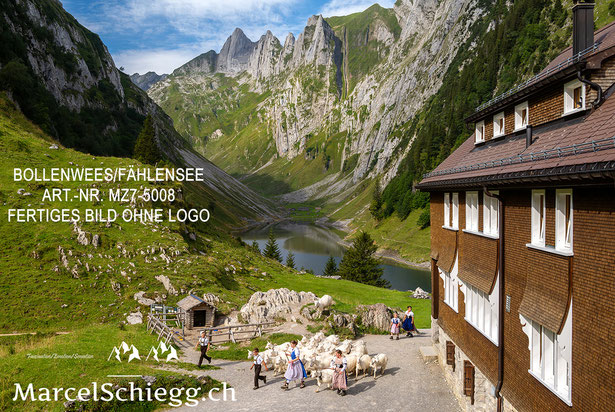 Fählensee, Bollenwees, Öberefahre, Fählenalp