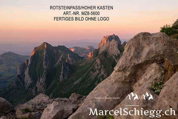 Marcel Schiegg, Berggasthaus Rotsteinpass, Rotsteinpass, Hoher Kasten