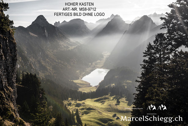 Hoher Kasten, Sämtisersee, Appenzell, Appenzellerland, Alpstein