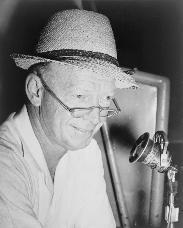Walter Lanier "Red" Barber (ironia della sorte il suo cognome era uguale al soprannome di Sal "Barber" Maglie), nei primi anni 50 era il commentatore radiofonico dallo Stadio dei Brooklyn Dodgers