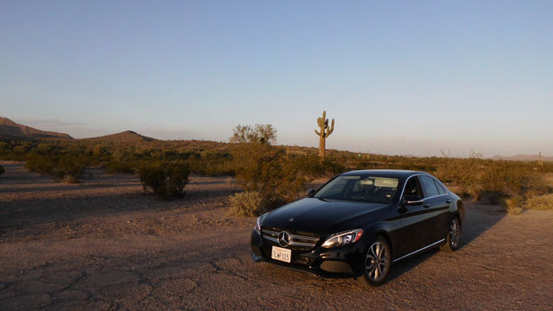 Bild: Mercedes C-Class, Mercedes-Benz C-Klasse, Sonoran Dessert Arizona