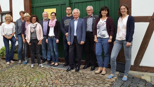 Die Kulturschaffenden des 5verBundes treffen sich zu einem ersten, erfolgsversprechenden Treffen.