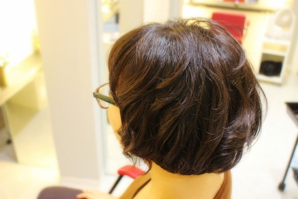 デジタルパーマを同時に