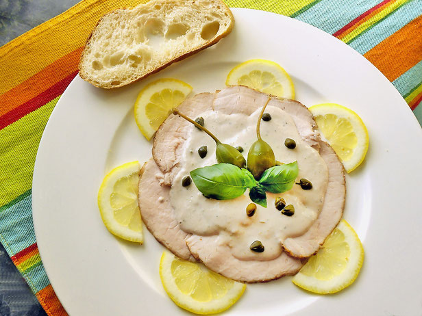 Arrosto Maiale Tonnato, Zitrone, Kapernäpfel