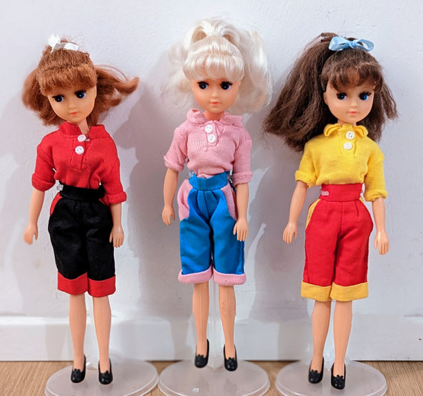 First edition Bermuda Fleur dolls from my collection.