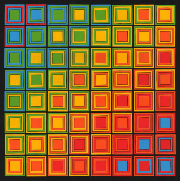 Papiercollage von Klaus Becker, Kassel