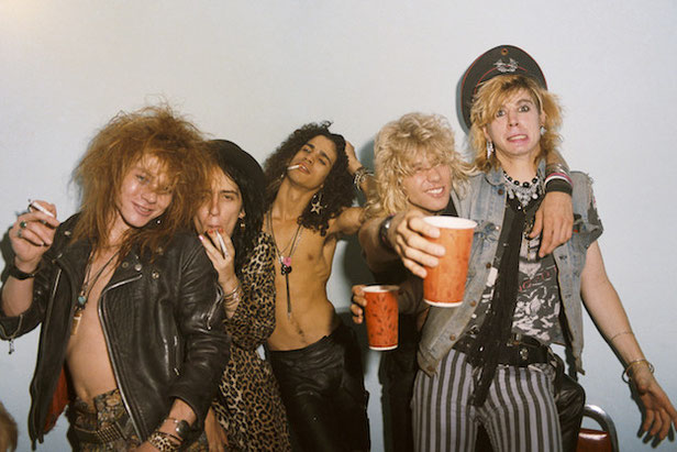 guns 'n' roses giovanissimi e sconvolti