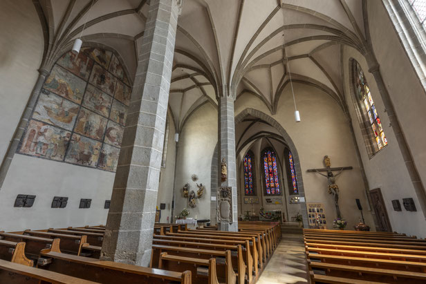 Innenraum Pfarrkirche Bad Kreuzen © Günther Iby