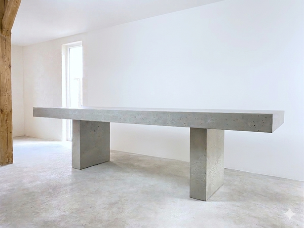Beton Esstisch , Beton Tischplatte , Beton Schreibtisch , Beton Arbeitsplatte ,  Beton Theke , Grau , Schwarz