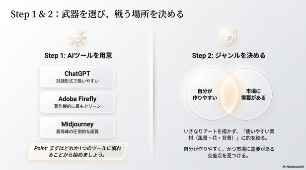 ステップ1 AI画像生成ツールを用意する