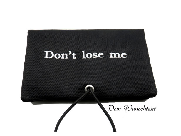 Tabaktasche mit Wunschtext personalisiert Tabakbeutel 