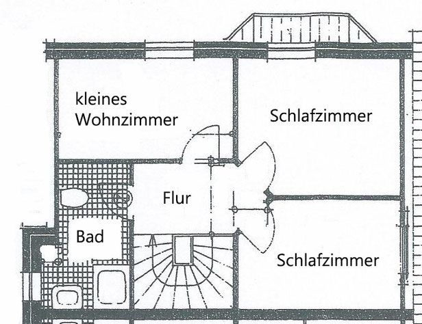 Ferienwohnung Nis Puk Norddorf Amrum Grundriss Obergeschoss