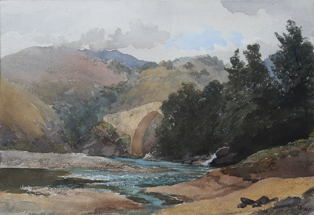 Karl Lang Archiv Büsingen Thomas Burton Watkin Forster TBWF Aquarell watercolor