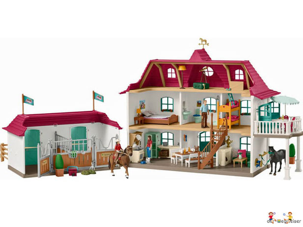 Im Paket Schleich 42551 sind 108 spannende Einzelteile enthalten – für viele Stunden voller Spielspass und Abenteuer!