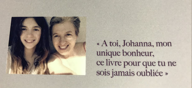 Ouvrage de Sandrine Barthélémy la maman de Johanna