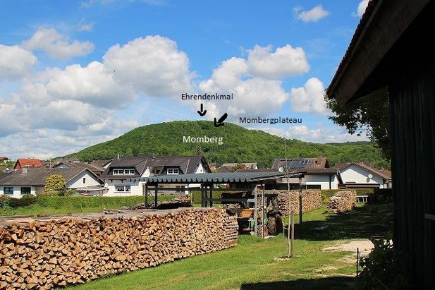 Der Momberg in seiner vollen Pracht, Wahrzeichen von Gronig