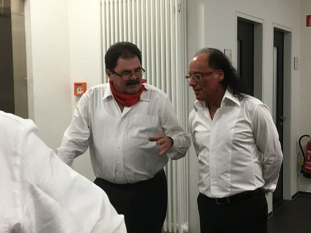 Giovanni Contrino im Gespräch mit Günther Setz von den Oberthaler Comedians