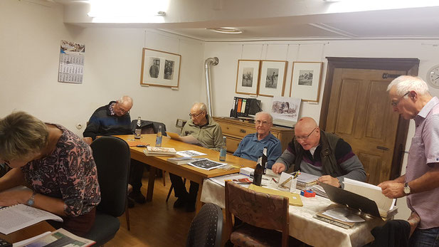 Die Mitglieder des Geschichts- und Heimatverein Oberthal e.V