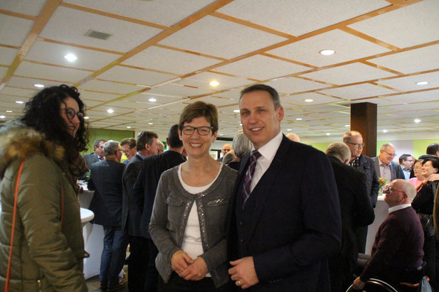 Bürgermeister Stephan Rausch begrüßte mit seiner Frau Marianne zahlreiche Gäste