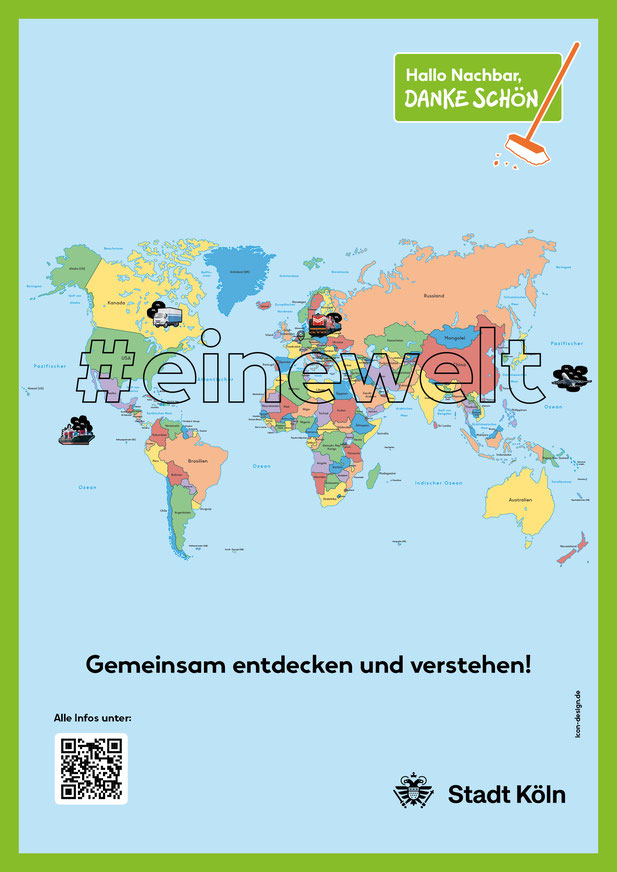 #einewelt Poster