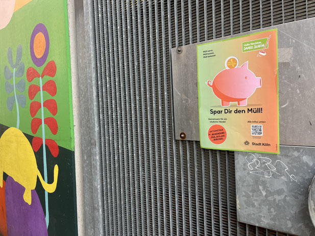 Unsere »Spar dir den Müll!« Kampagne startete in Bickendorf zu den GAG-Aktionstagen.