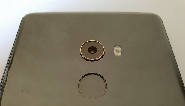 Xiaomi Mi Mix 2 dos cerclé d'or