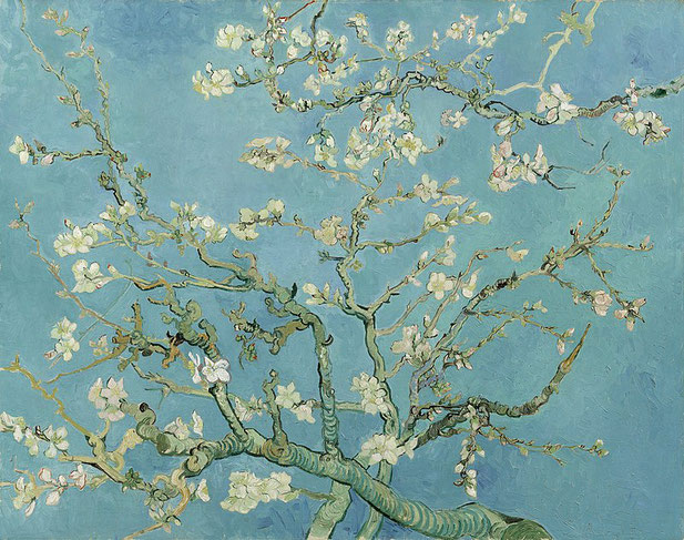 V. Van Gogh, "Ramo di mandorlo fiorito"