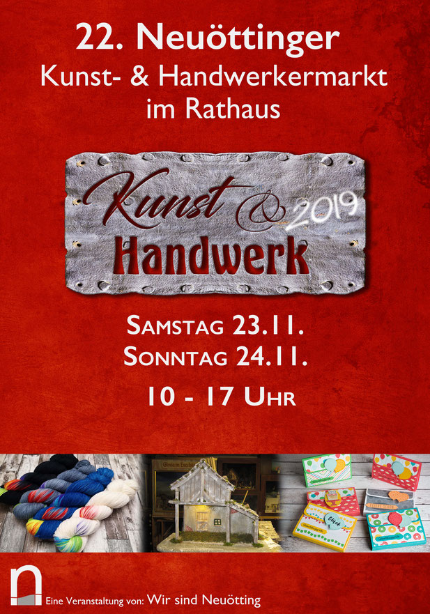 Plakat 22. Neuöttinger Kunst & Handwerkermarkt