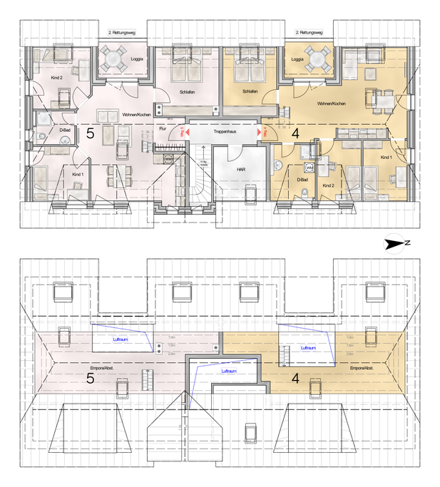 Wohnen an der Schlei – Grundriss Wohnung 5