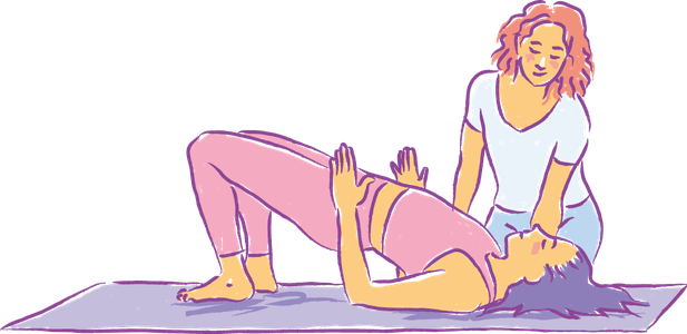 Illustration Yogatherapie