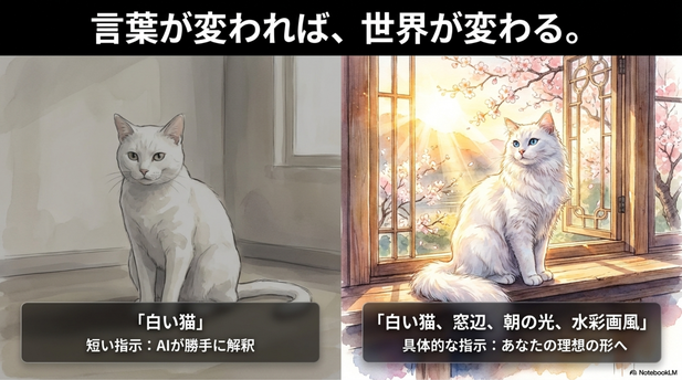 AIアートでは、プロンプトの書き方によって作品の完成度が変わります。