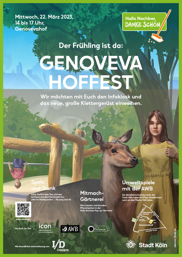 Plakat »Genoveva Hoffest«
