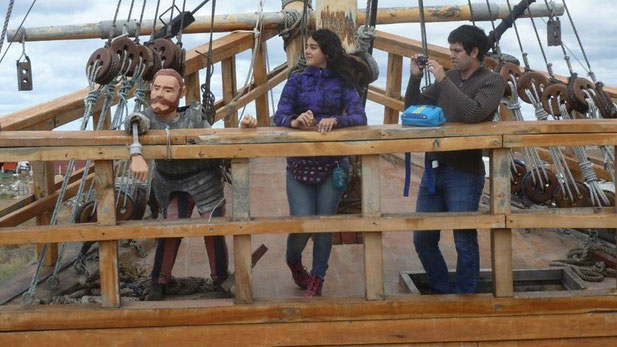 Bild: Seeleute auf der Magellan Flotte