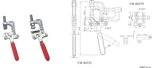 Toggle pliers - Screw clamp arts