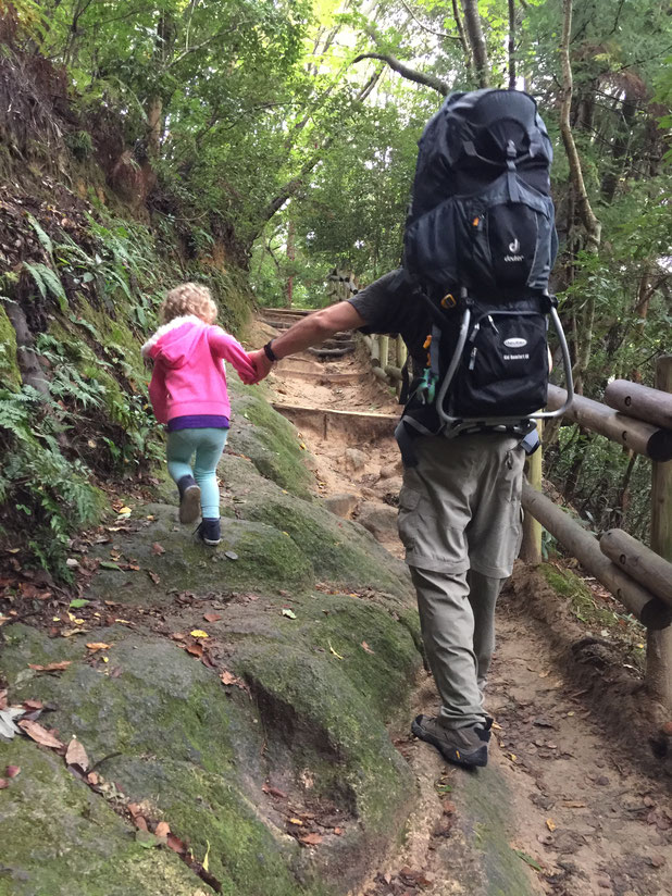 Kyoto - 5 Family Friendly Hikes - Hiking up Daimonji