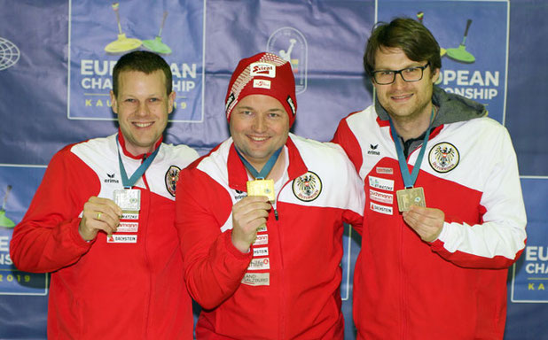 Franz Roth: Bronze Medaille 2019 Ziel Herren Einzel