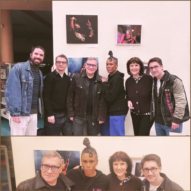 Paul Colomb (Violoncelle), Jî Drû (Flûte), Jean-Paul Marti, Sandra Nkaké (Guitare, Chant), Isabelle Mansuy, Quentin Balouzet 