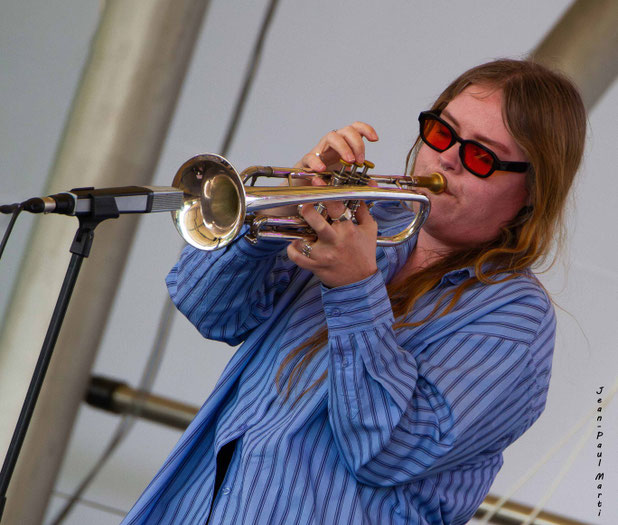 Emma-Jean Thackray, Paris Jazz Festival. July 2025