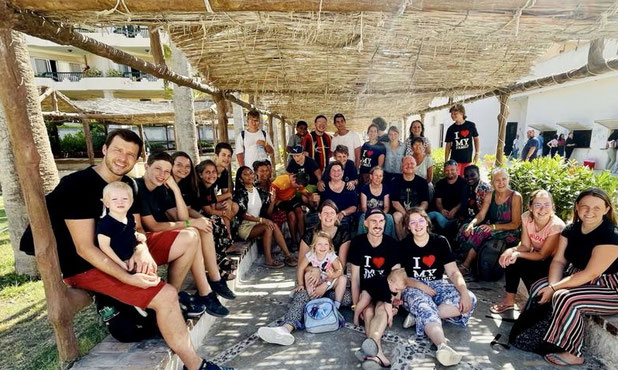 Equipe staffs camp familles Egypte 2021