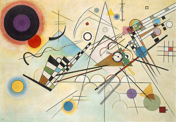 V.V. Kandinskij, "Composizione VIII"