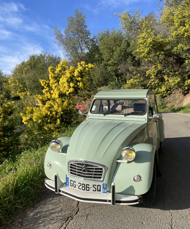 Un bon cadeau valable 1 an pour une escapade en 2cv. - Les belles lurettes  - Location de 2cv en Provence