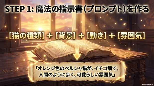 STEP1：プロンプトを用意する