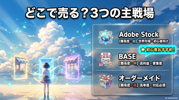 AI画像副業の主な収益化方法