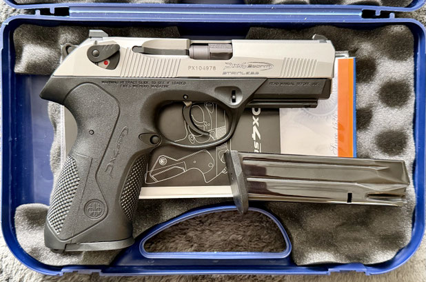 Pistole Beretta PX4 Storm Stainless INOX occasion gebraucht kaufen 9x19 9mm Para