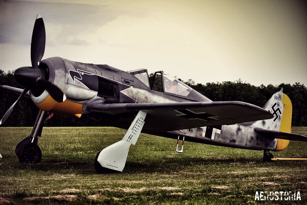 Un Esemplare di FW190 restaurato.