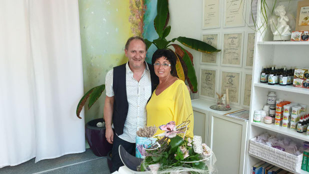 Andreas Nußbaummüller mit Alice Sawatzky