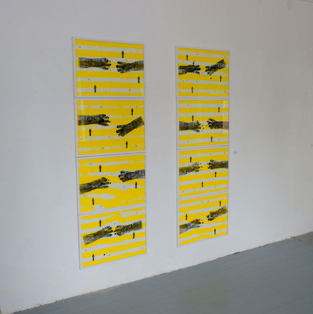 DEAD CAN DANCE. 2016, handmade paper, divers printing techniques