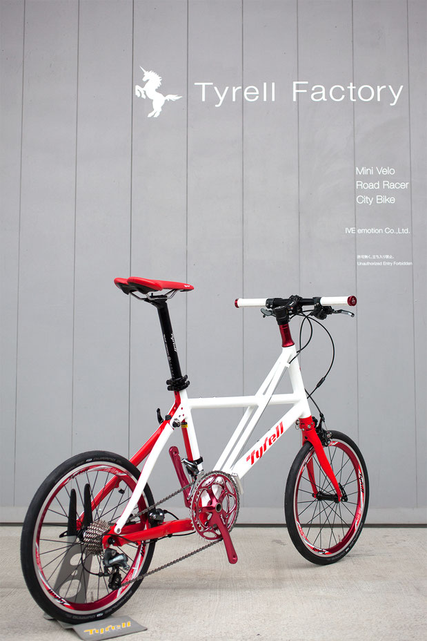 Tyrell FX Special2018 ホワイト＆タイレルレーシングレッド フレーム