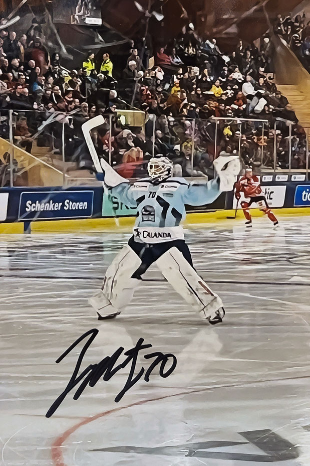 Autograph Zane McIntyre Autogramm