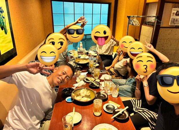 2次会集合写真